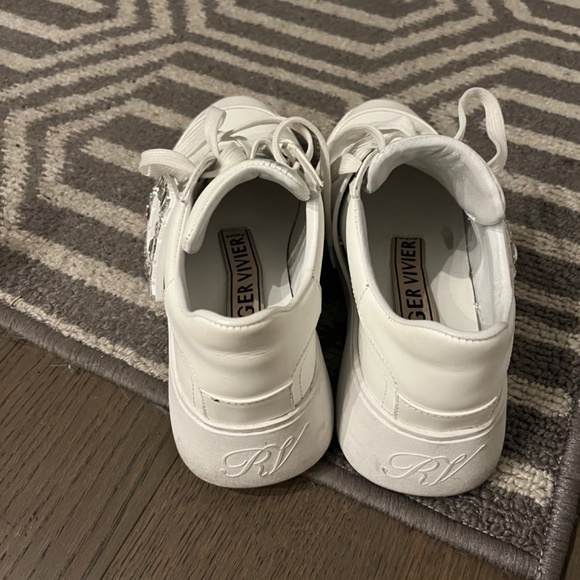 Buckle Gem Sneakers All White colourway - Picture 4 of 4